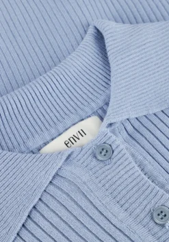 lichtblauwe envii tops & t-shirts enluna ls knit 7231
