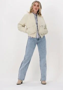 lichtblauwe esmé studios blouses ebony 2/4 shirt