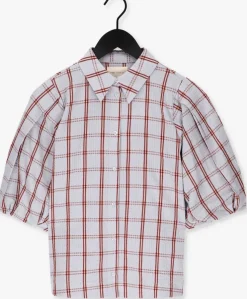 lichtblauwe esmé studios blouses ebony 2/4 shirt