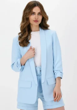 lichtblauwe est'seven blazer est’araz colbert