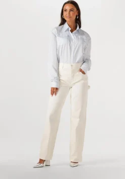 lichtblauwe est'seven blouses franky blouse