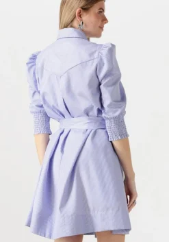 lichtblauwe est'seven mini jurk elise dress