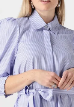 lichtblauwe est'seven mini jurk elise dress