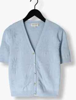 lichtblauwe fabienne chapot vest maddy cardigan