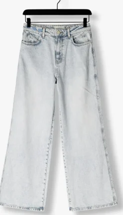 lichtblauwe fabienne chapot wide jeans alex wide leg jeans