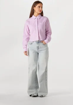 lichtblauwe fabienne chapot wide jeans alex wide leg jeans