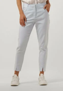 lichtblauwe fiveunits pantalon angelie split
