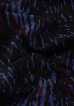 lichtblauwe freebird midi jurk jer-mesh-spiral-pes-23-3 1