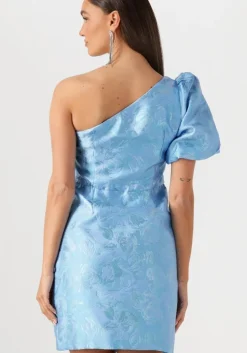 lichtblauwe freebird mini jurk dania flower