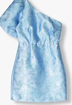 lichtblauwe freebird mini jurk dania flower