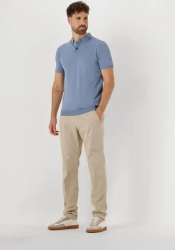 lichtblauwe genti polo polo button ss k2046-1260