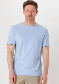 lichtblauwe genti t-shirt t-shirt ss j2007-1222