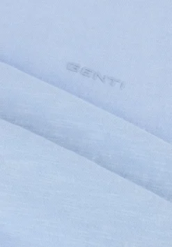 lichtblauwe genti t-shirt t-shirt ss j2007-1222