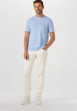 lichtblauwe genti t-shirt t-shirt ss j2007-1222