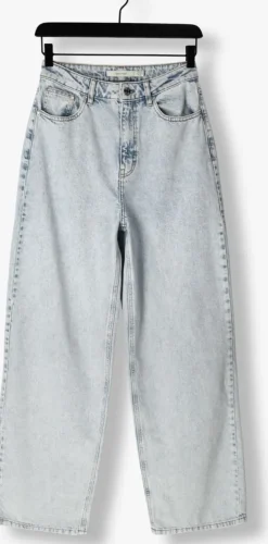 lichtblauwe gestuz wide jeans kailygz hw wide jeans