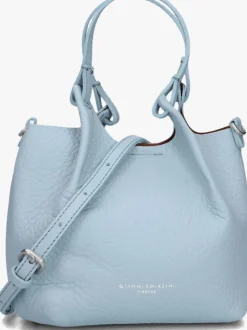 lichtblauwe gianni chiarini handtas dua 9718