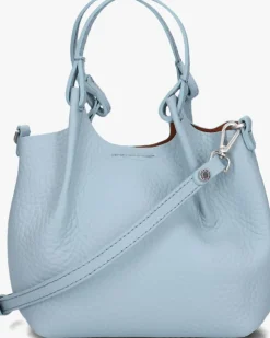 lichtblauwe gianni chiarini handtas dua 9718
