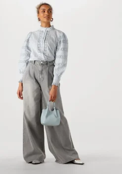 lichtblauwe gianni chiarini handtas dua 9718