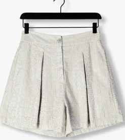 lichtblauwe greek archaic kori korte broek 310403