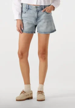 lichtblauwe g-star raw shorts judee short clean edge wmn