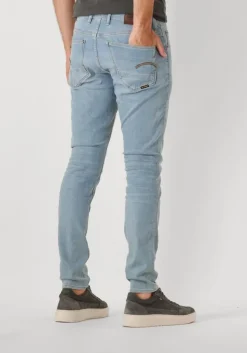 lichtblauwe g-star raw skinny jeans revend skinny