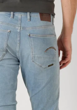 lichtblauwe g-star raw skinny jeans revend skinny