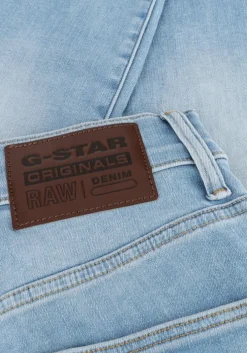 lichtblauwe g-star raw skinny jeans revend skinny
