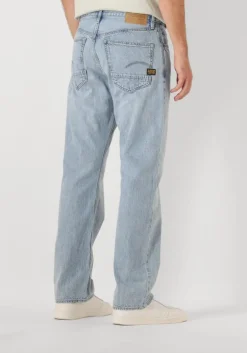 lichtblauwe g-star raw straight leg jeans dakota regular straight