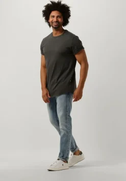 lichtblauwe g-star raw straight leg jeans 3301 regular tapered