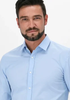 lichtblauwe hugo klassiek overhemd elisha02 10224742 01