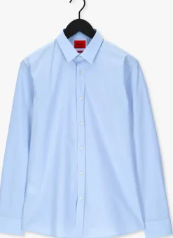 lichtblauwe hugo klassiek overhemd elisha02 10224742 01