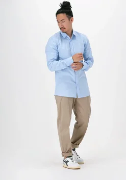 lichtblauwe hugo klassiek overhemd elisha02 10224742 01