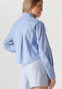 lichtblauwe ibana blouses tiberio