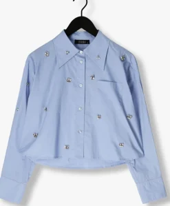 lichtblauwe ibana blouses tiberio