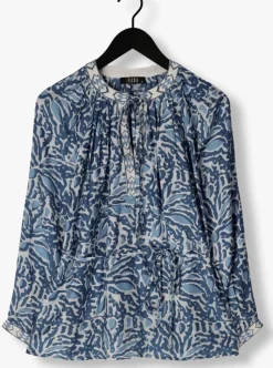 lichtblauwe ibana blouses tarza