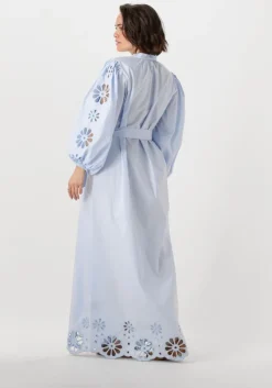 lichtblauwe ibana maxi jurk diviana long