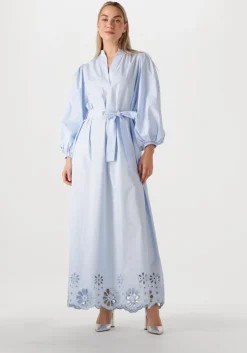 lichtblauwe ibana maxi jurk diviana long