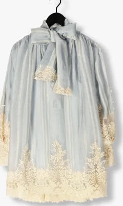 lichtblauwe ibana mini jurk divina