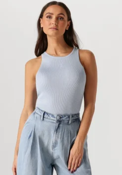 lichtblauwe ibana top tamora