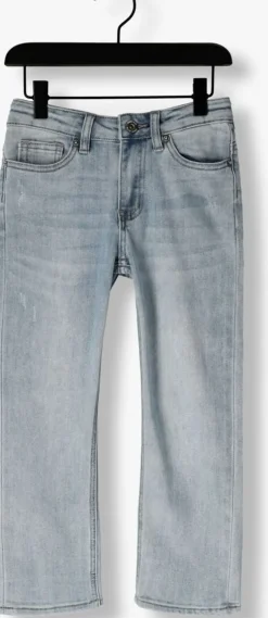 lichtblauwe indian blue jeans jeans 2650 wide loose used denim
