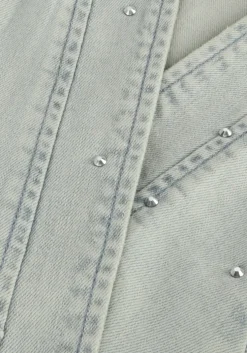 lichtblauwe indian blue jeans gilet denim gilet fancy