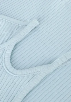 lichtblauwe indian blue jeans top singlet rib