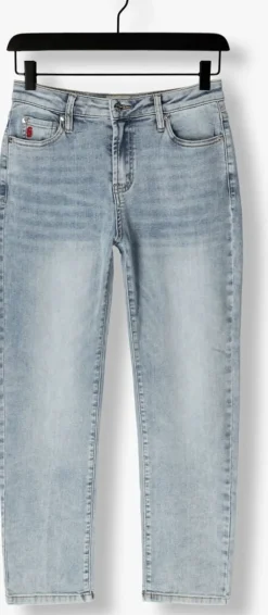 lichtblauwe janice straight leg jeans cooper