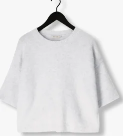 lichtblauwe knit-ted trui megan