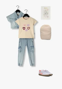 lichtblauwe koko noko cargo jeans p54981