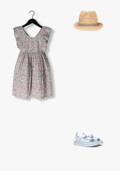 lichtblauwe konges slojd mini jurk verbena dress