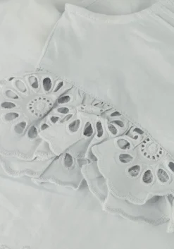 lichtblauwe konges slojd top posey frill top