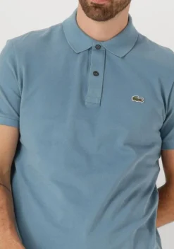 lichtblauwe lacoste polo 1hp3 mens s/s polo 12