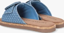 lichtblauwe lazamani badslippers la75009