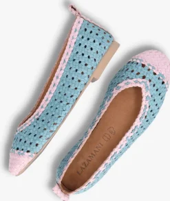 lichtblauwe lazamani ballerina's la33481
